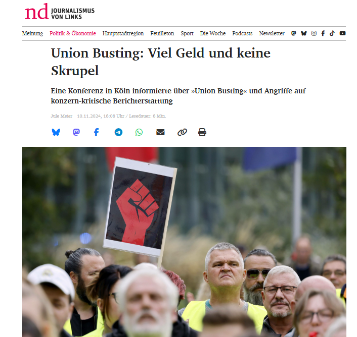 Union Busting – Viel Geld und keine Skrupel?
